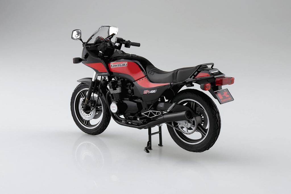 Aoshima Bunka Kyozai The Bike Series 18 Kawasaki ZX400Z2 GPZ400F 1984 Plastic Model Kit Co., Ltd. (AOSHIMA) 1/12 No.