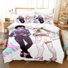 Darling In The Franxx Bettwäscheset Jungen Schlafzimmer Bettbezug Set 3D Spannbettlaken Einzelbett Doppelbett Full Queen King Size Bettbezug Bettset