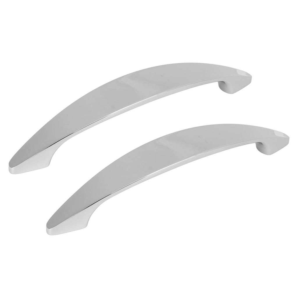2 Set Cabinet Handles Zinc Alloy Arched Drawer Pulls High Hardness Wear Resistant for RV Yacht