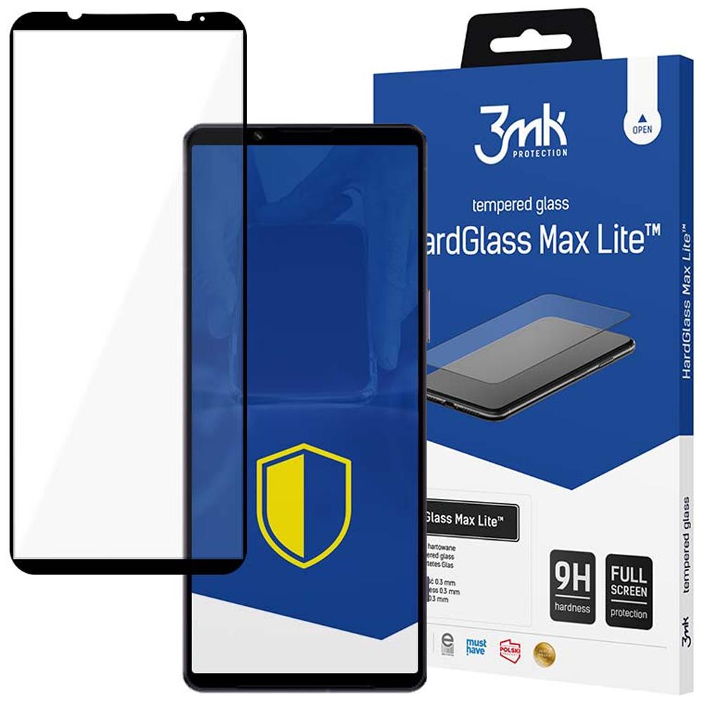 Sony Xperia 1 V - 3Mk Hardglass Max Lite Black