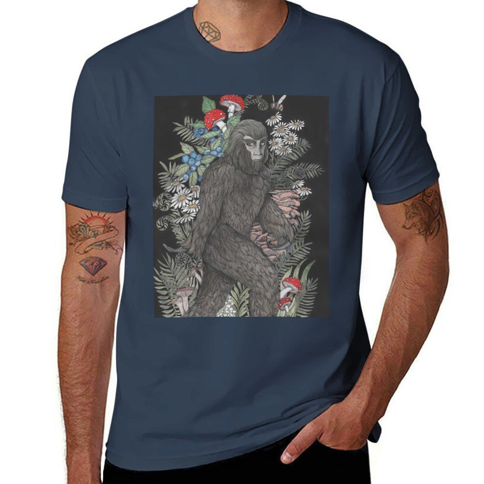 Bigfoot TShirt Dry Fit Running Short Sleeve Top S