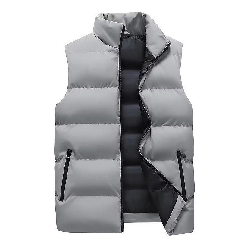 Herren Leichte Baumwolle Ärmellose Weste - Warme Oberbekleidung für Frühling, Herbst und Winter