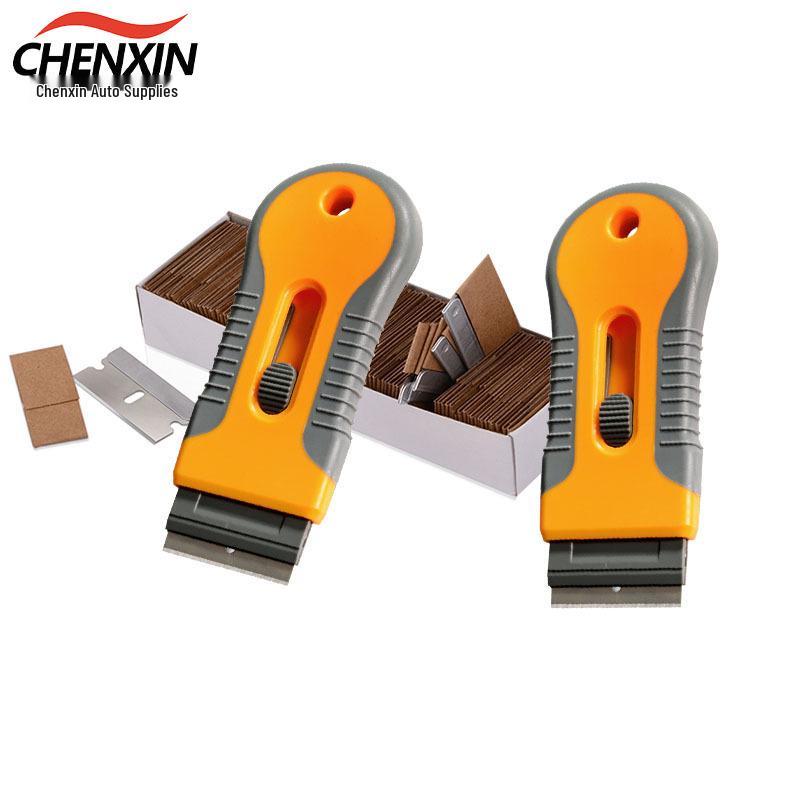 Retractable Car Film and Glass Glue Removal Scraper