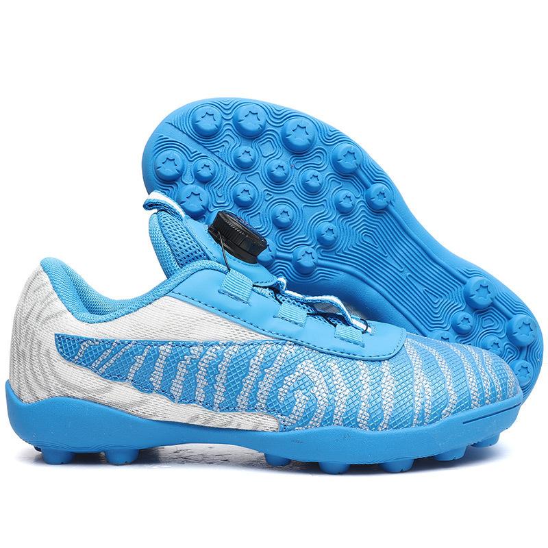 Elementary school students smash training nails low price spinning sneakers men's buttons World Cup football shoes girls