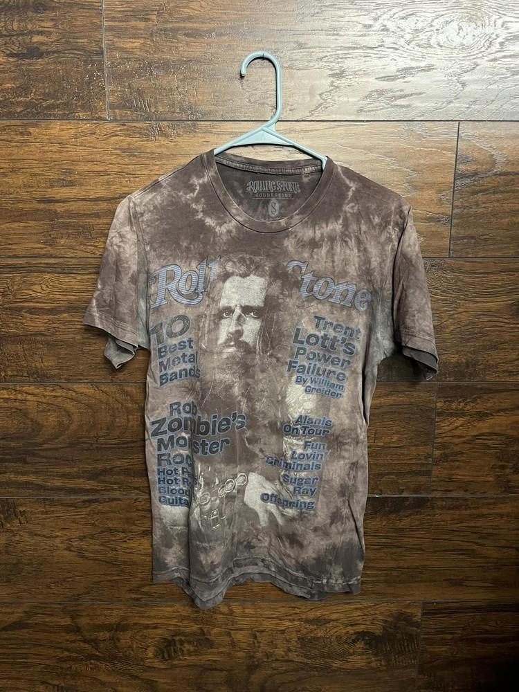 Rolling Stone Rob Zombie Cover T-shirt - Monster Rock Unisex T-Shirt XXL