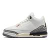 Air Jordan 3 Retro GS White Cement Reimagined Kids Sneakers Summit-White Fire-Red Black DM0967-100