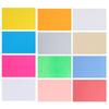 12pcs Colorful Heat Shrink Film Sheets 12 Colors 14.5x20CM Shrink Art Paper Heat Shrink Plastic HandMade Crafts