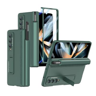 Fall Protection Magnetic Full Coverage Case for Samsung Galaxy Z Fold4 5G Fold 4 Fold3 Fold 3 Zfold4 Zfold3 Tempered Glass Film