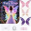 with Music Moving Butterfly Wings Light Up Fairy Glowing Wings Elf Wing  Party Festival Decoration