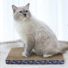Cat Scratcher Cardboard Scratch Pad with Catnip Corrugate Board Indoor Outdoor Pet Cat Toys