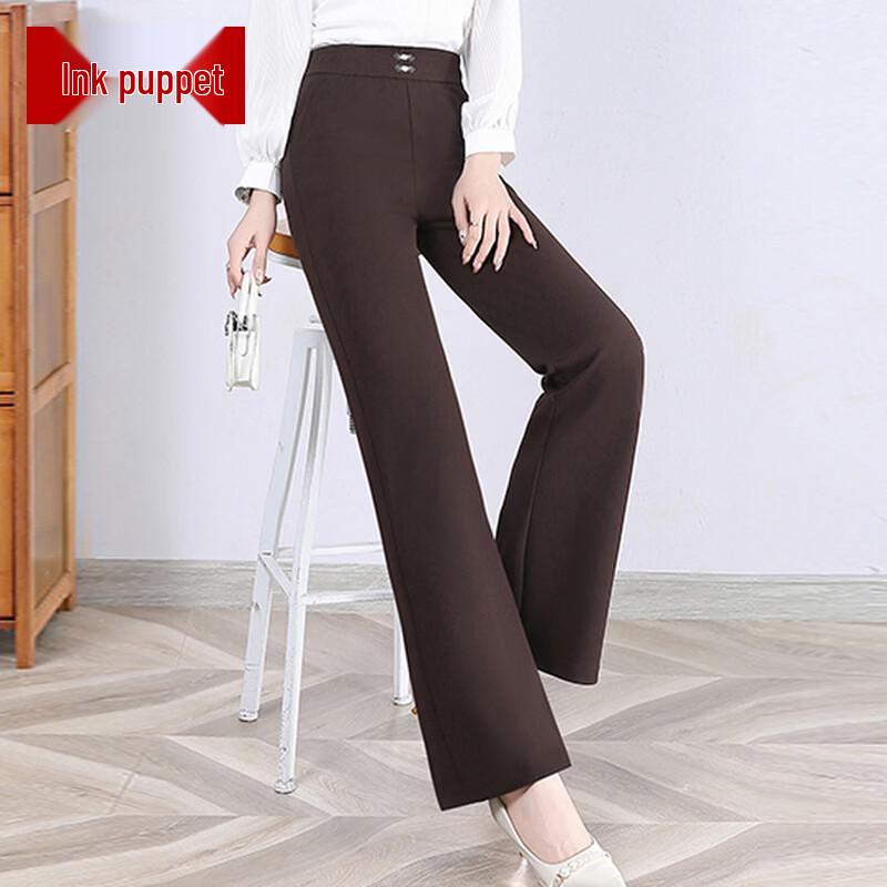 Women s High Waist Straight Leg Pants XL