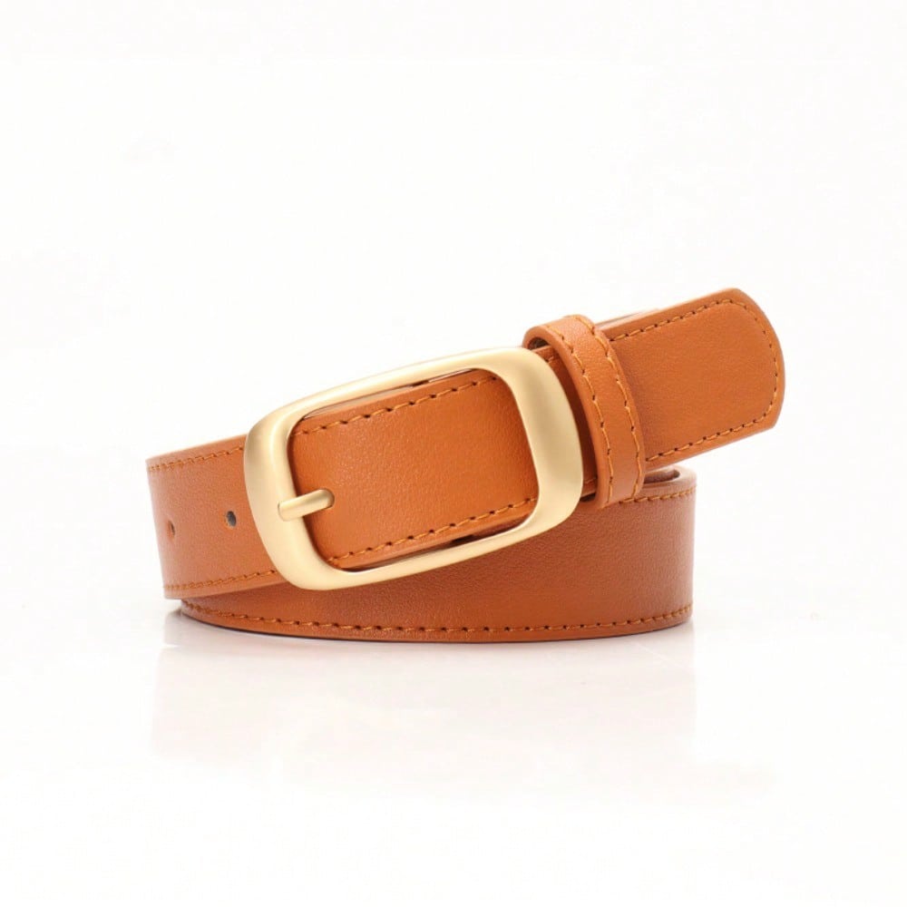 Fashion Versatile Women's Belt Simple Style Premium Sense Pin Buckle Belt Women's Decorative Jeans Belt