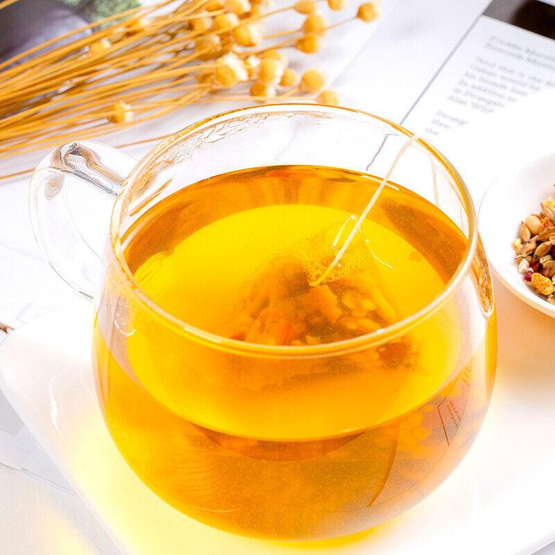 Chá de cevada Poria Red Bean Gorgon Nanjing TongRenTang Caixa de chá de saúde Saquinho 150G