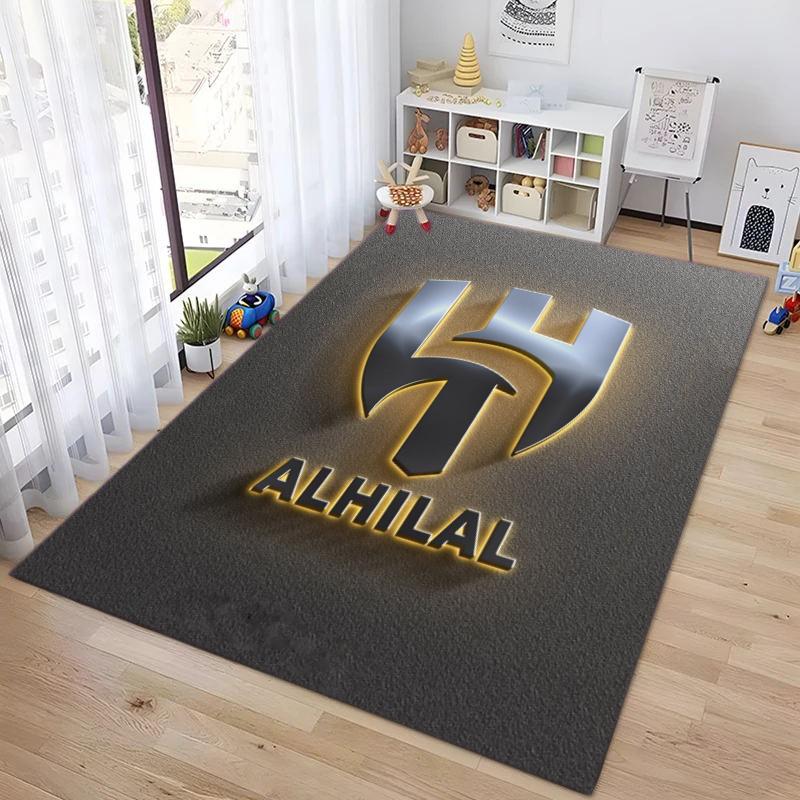 Roshn Saudi League football team Al Hilal SFC Neymar da Silva Santos Júnior carpet is suitable for living room and bedroom office decorative carpet K2