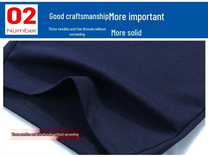 Men's Cotton Stretch Elastic Waist Mid-Length Beach Shorts