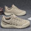 Spring men's shoes new breathable bag head labor insurance shoes men's versatile non-slip wear-resistant sports and leisure outdoor shoes