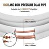 Mini Split Line Set 6.4x9.5 x4876.8mm Copper Tubing AC w/ Connection Cable