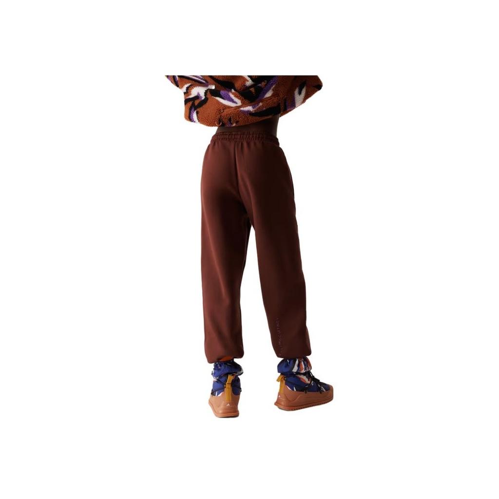 Adidas Neo Solid Color Loose Fit Knit Joggers Women Bottoms Chocolate IJ0575