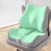 Memory Foam Lumbar Cushion Set: Ergonomic Office Chair and Student Seat Mat