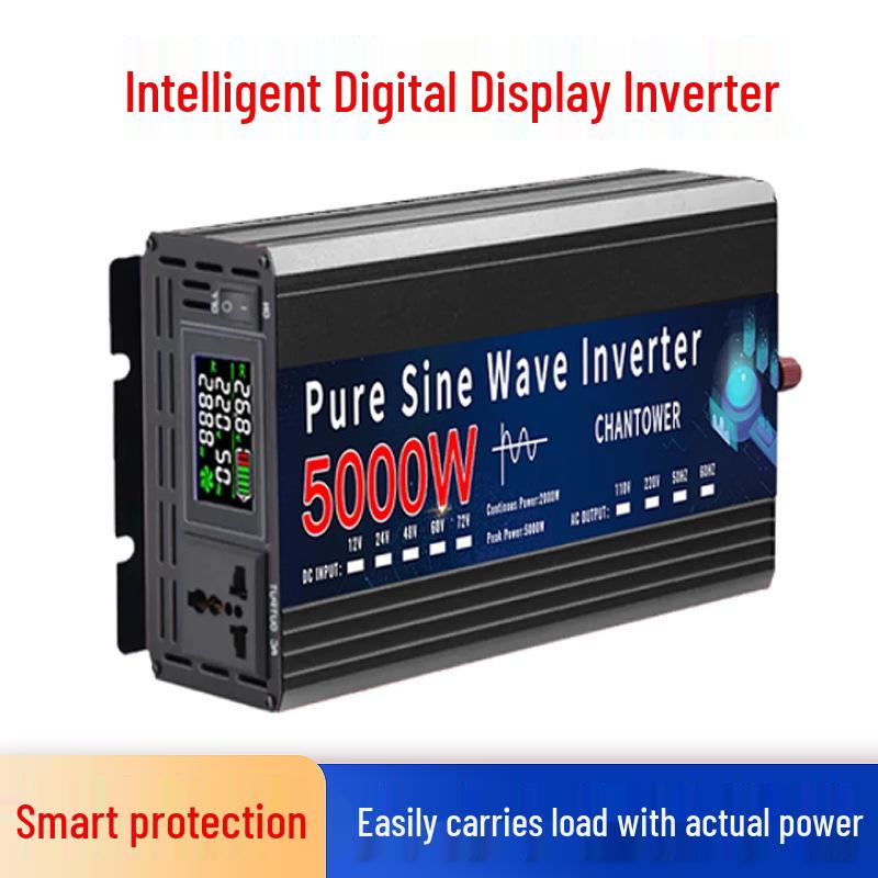 4000W/5000W Pure Sine Wave Inverter, 12V/24V to 110V/220V
