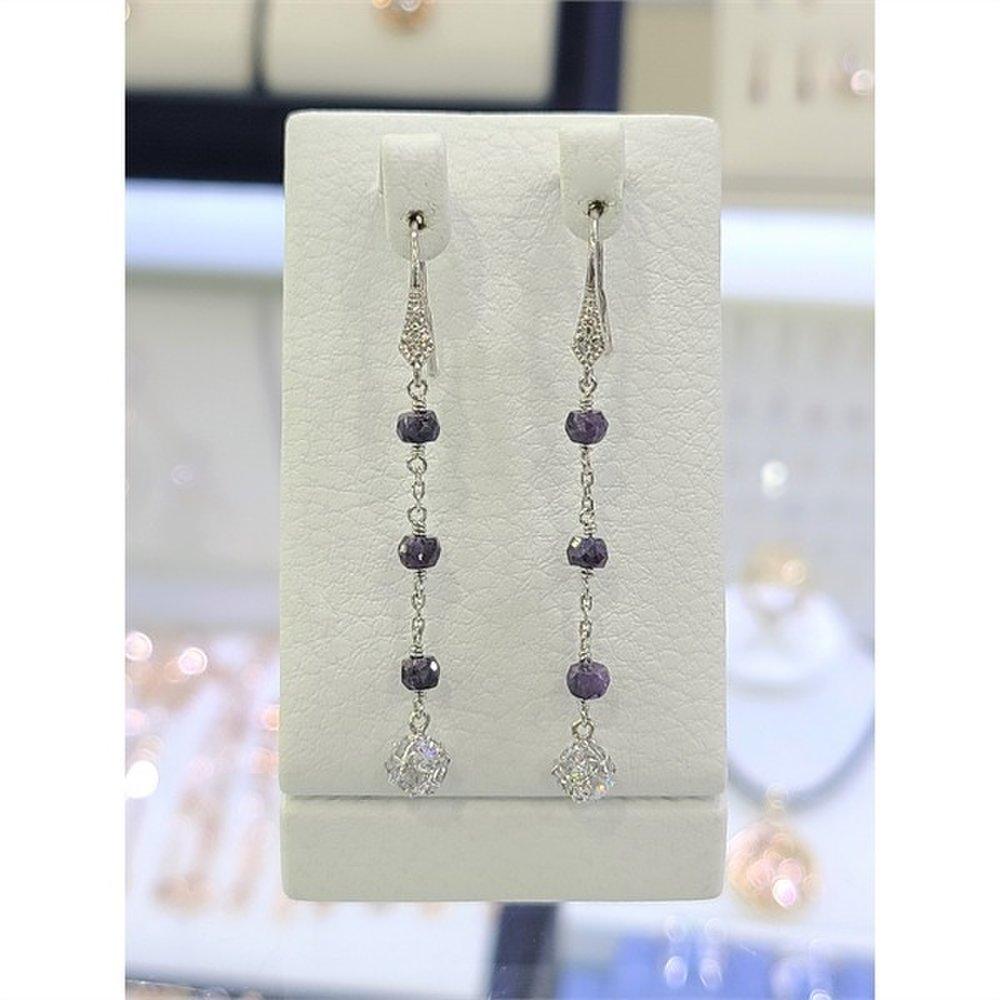 Paichichi Save Zone 05 Silver Drop Earrings Szssj110898E (9561198)