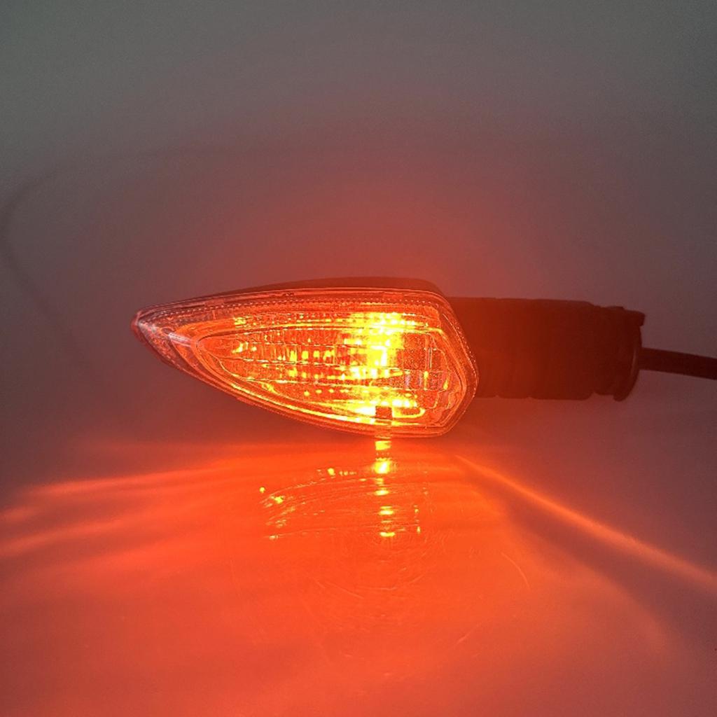 Motorcycles LED Lights Front Turn Signal/Blinker Running Light Indicators for NVX155Y 15ZR135LC Aerox155 1 Pair