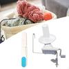 Wool Yarn Winder Hand Operated with Handle Home Efficient Multipurpose Stable Manual