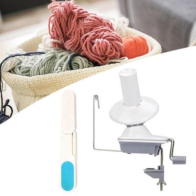 Bobinador de Fio de Lã Operado Manualmente com Manivela Doméstico Eficiente Multiuso Estável Manual