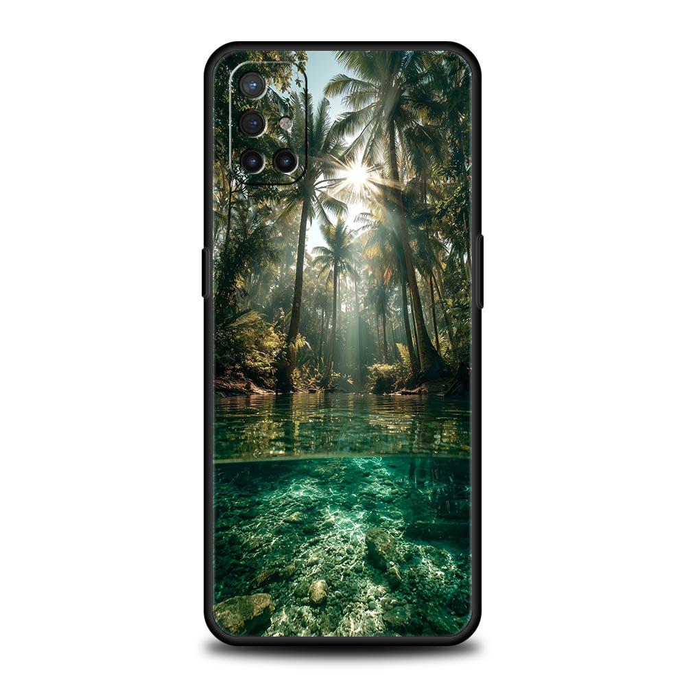 Fashion Tree Summer Flower Case For OnePlus 15 13 12 11 10 9 8 15T 13T 10T 7T Pro 13R 12R 9RT 8T Nord 4 N10 2T CE 2 3 5G Cover