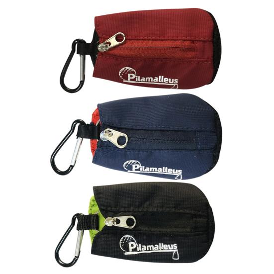 Golf Ball Holder High Elasticity Wear Resistant Stylish Golf Ball Holder with Hung Buckle for Golf Ball