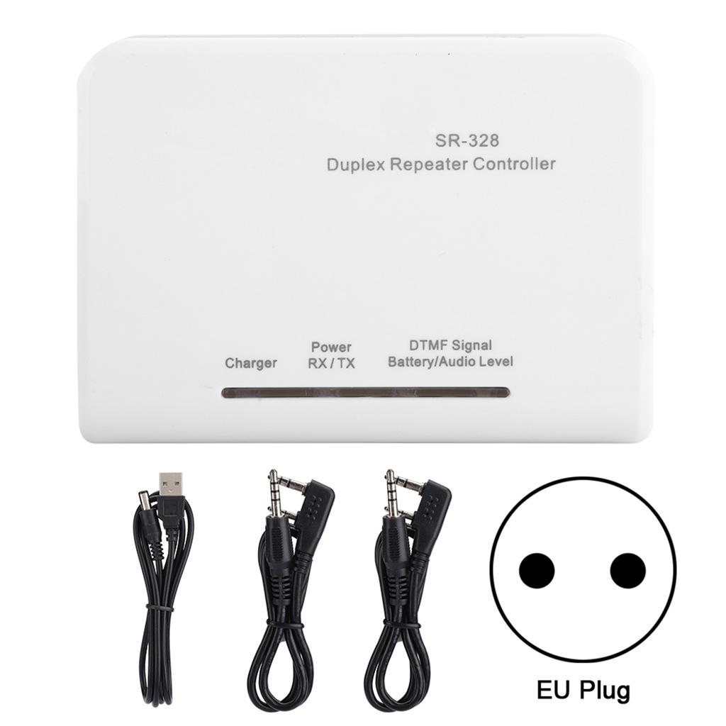SR-328 ABS Duplex Car Repeater Controller Two Way Signal Amplifier with Cable