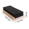 3Pcs Classroom Chalk Erasers Wood Chalkboard Eraser Dustless Chalkboard Eraser Cleaner for Office School Blackboard