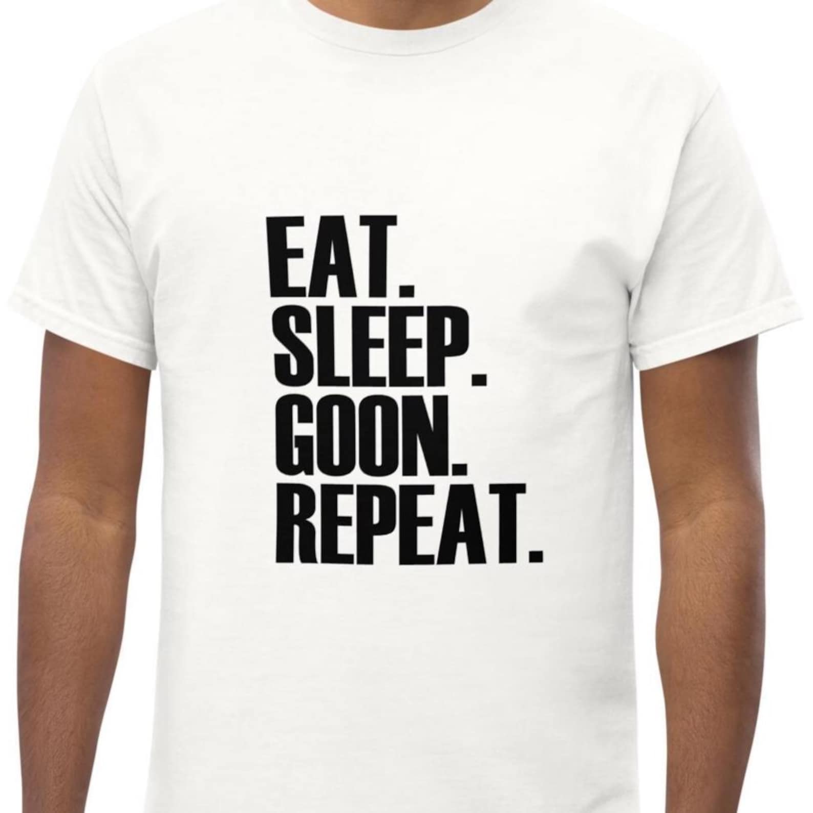Funny Gooning Meme T-Shirt, Embarrassing Shirt, Unisex Graphic Tee L
