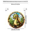 Personalized Butterfly Door Hanging Decor Acrylic Stain Glass Window Hanging Craft Colorful Bedroom Living Room Home Decoration