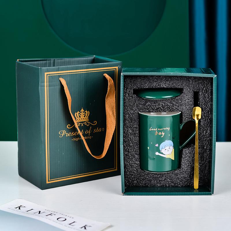 Jednoduchý dárek hrnek keramický hrnek hrnek na kávu svatba družička dárek z ruky kostní porcelán