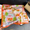 Design Fashion Square Silk Scarf Women Hairband Printed Small Satin Shawls Foulard Neckerchief Female Headbands Bandana