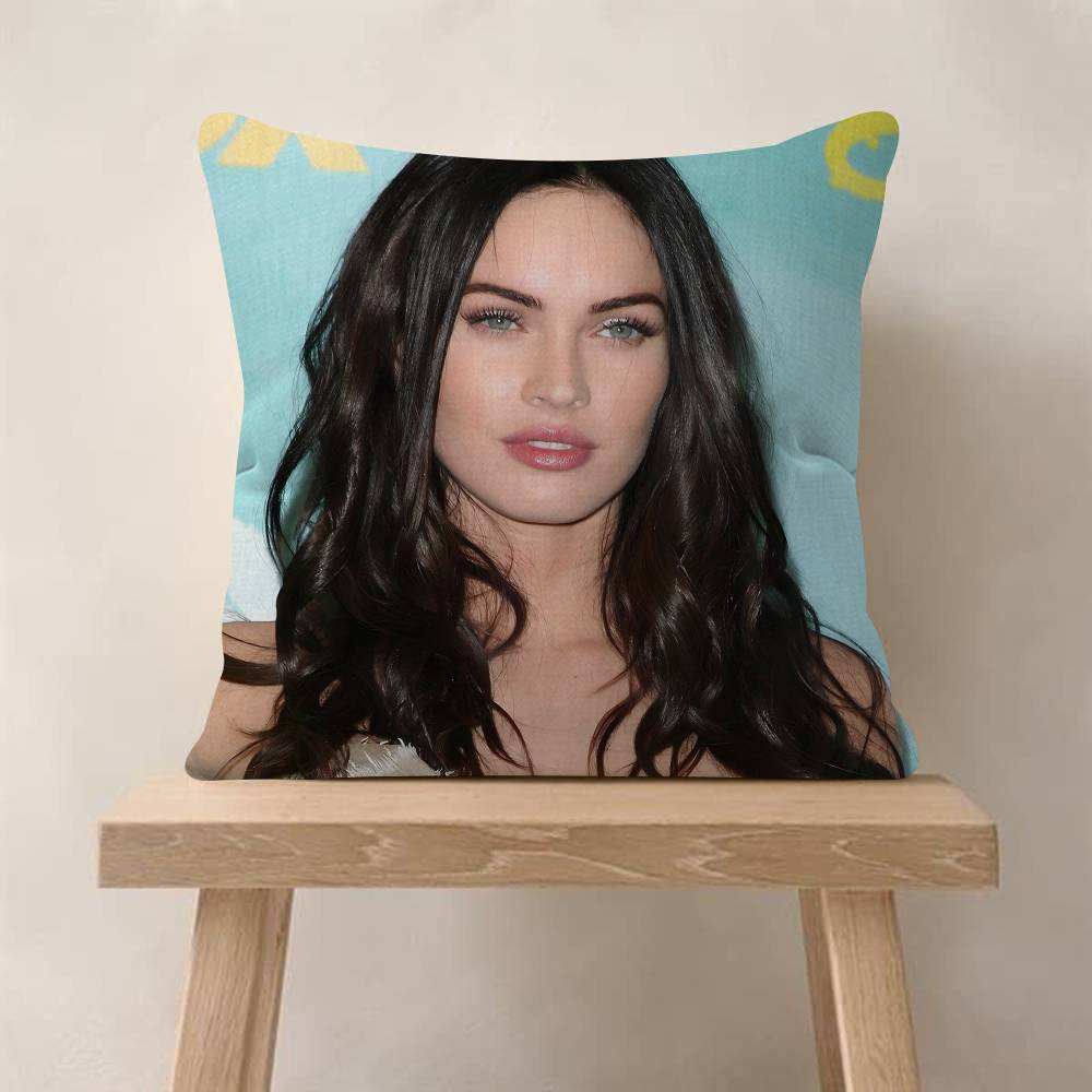 Jennifers Body Megan Fox Actor Cushion Cover Decorative Pillow Sofa Home Decor Case Pillow Cases