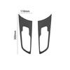 Carbon Fiber Interior Front Door Handle Cover Trim For Ford Ranger -