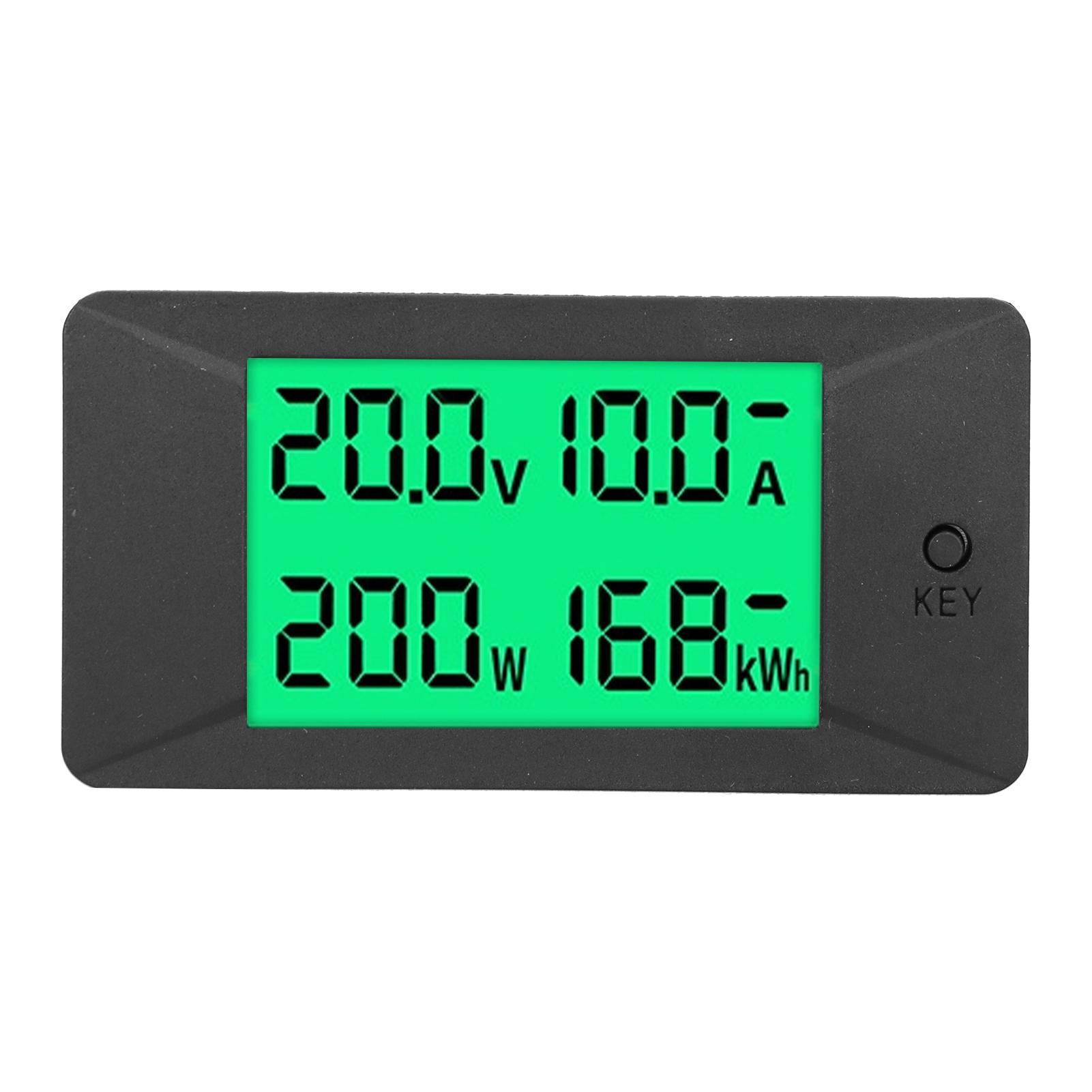 

Energy Meter LCD Digital Display Voltage Current Monitor Voltmeter DC 512V PZEM025