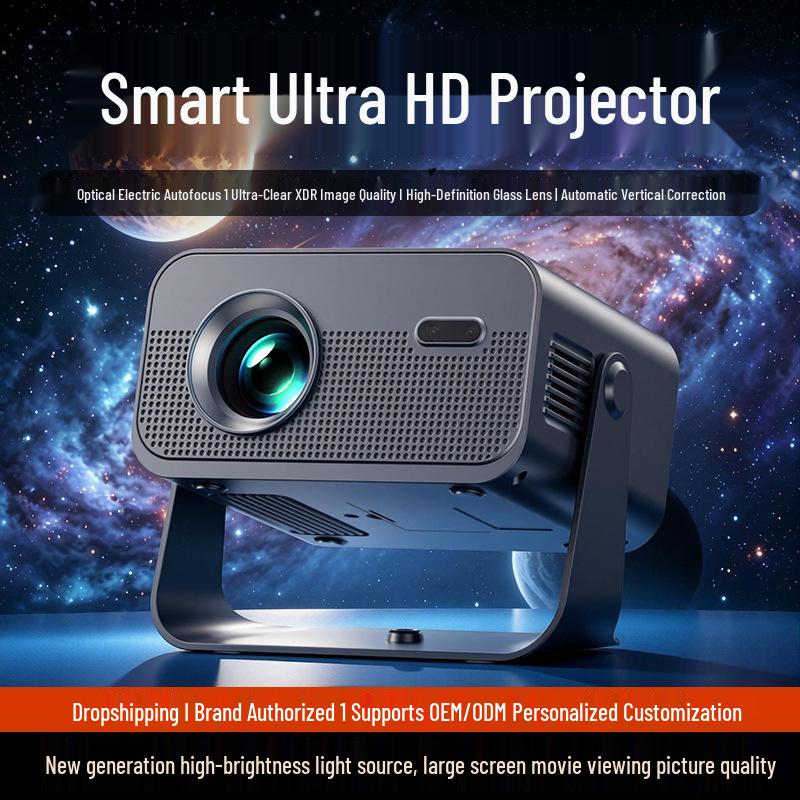 Portable Ultra HD Mini Projector for Smartphone Direct Projection
