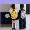 Mochila Infantil Mickey Mouse Estampa de Desenho Animado Pu Respirável Bolsa Escolar de Jardim de Infância Para Crianças