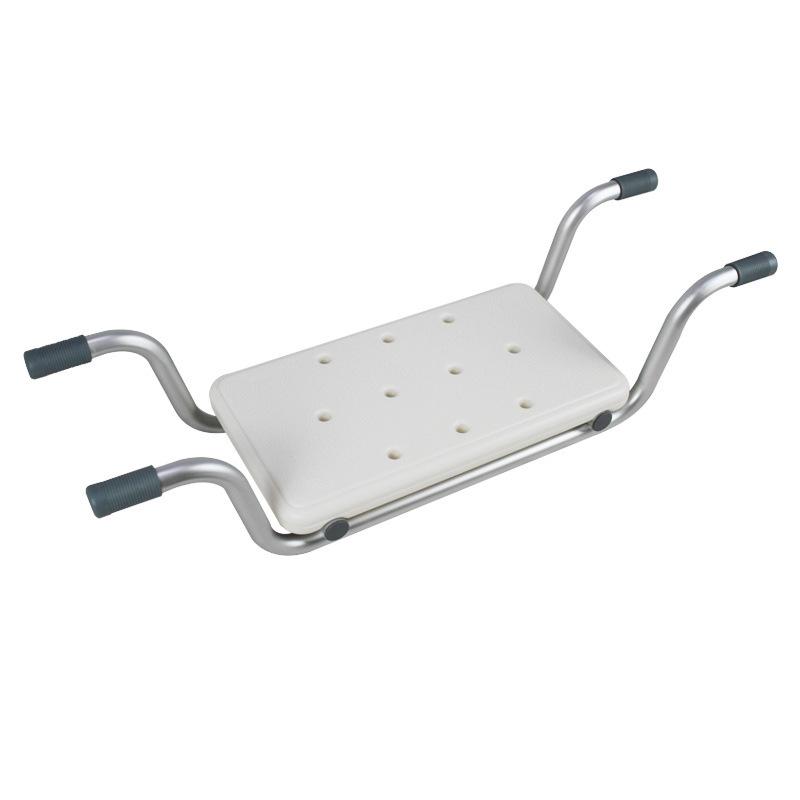Aluminum Anti-Slip Bath Seat & Storage Shelf for Elderly and Pregnant Women