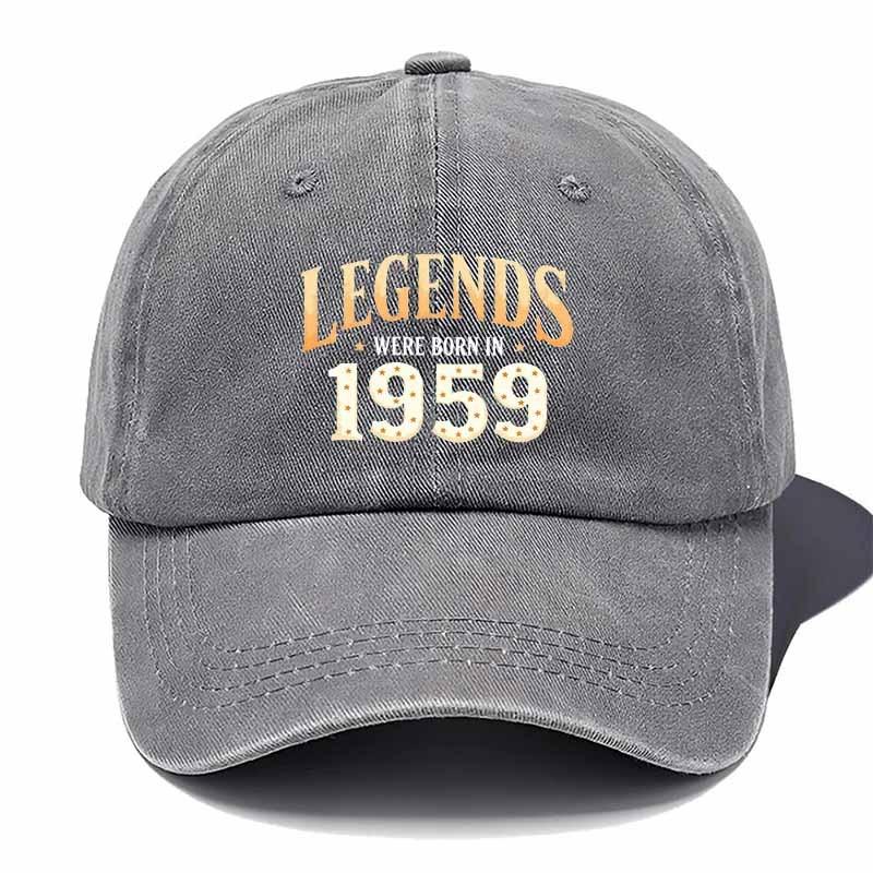 1959 Retro Vintage Baseball Cap - Iconic 59 Logo Design, Black Textile Sporty Hat For Outdoor Casual Wear, Durable & Comfortable