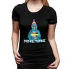 Gorilla Tag JUnisexCURLY Monke Monke VR Gamer T-Shirt für DAMEN Rundhals Streetwear T-Shirts DAMEN T-Shirts Kurze Kleidung Oberteile
