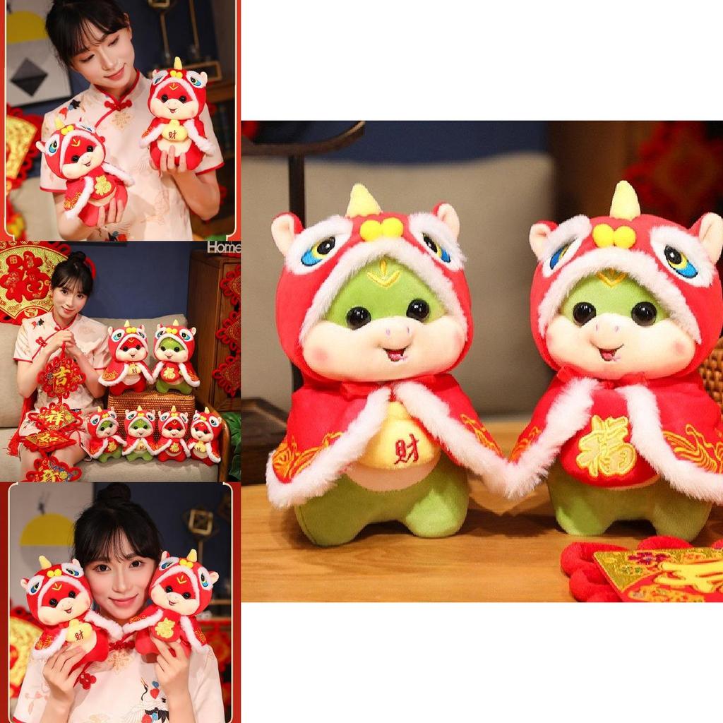 Bunte und weiche Schlangen-Plüschpuppe mit bezauberndem Umhang und Saugnapf-Funktion