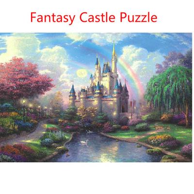 Adults Scenery Picture Puzzles Children Kids Educational Assembling Jigsaw Toys