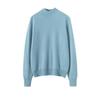 Women's Seamless Half-High Cashmere Sweater - Versatile, Comfortable, Fashionable Knitwear for Autumn & Winter.