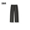 Semir Women's Pleated Wide-Leg Workwear Casual Pants