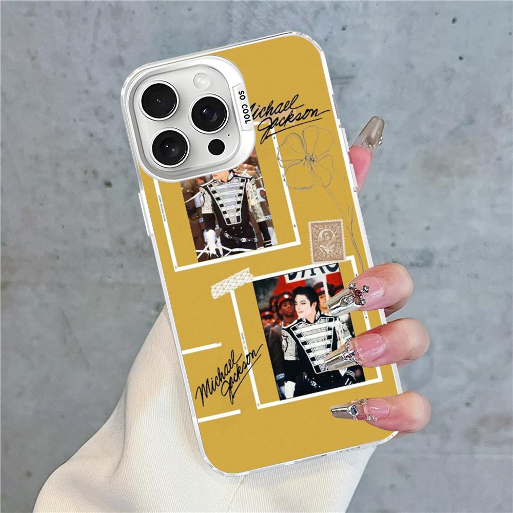 Michael Jackson Hot Singer Phone Case For IPhone 16 15 14 13 12 11 Pro Max X XR XSMAX 8 7 Plus Matte Shockproof Back Cover