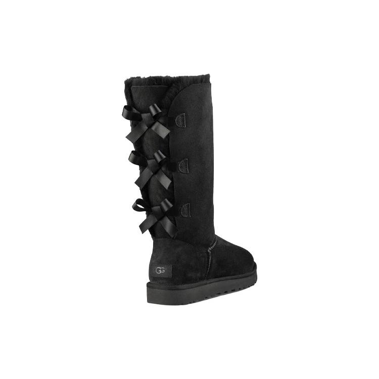 UGG Bailey Bow Tall Ii Boot Black Women's 1016434-BLK